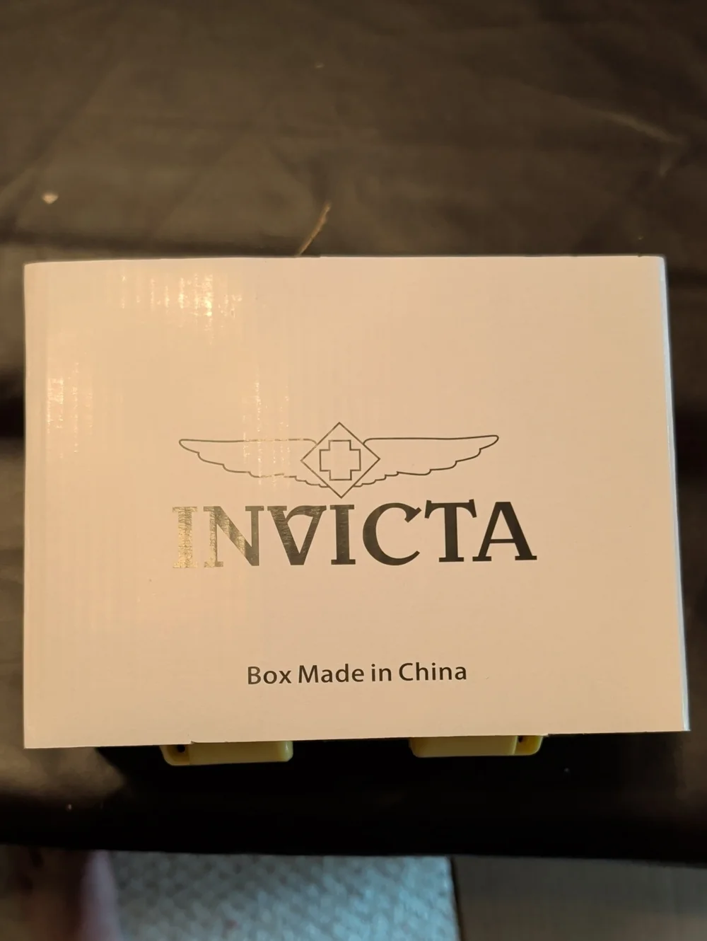 Invicta Dive Box Yellow Hard Protective Case with Black Latches
